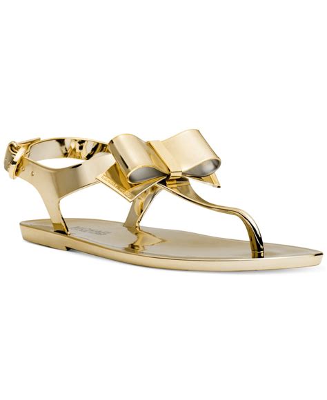 michael kors jelly sandals rose gold|Michael Kors jelly sandals clear.